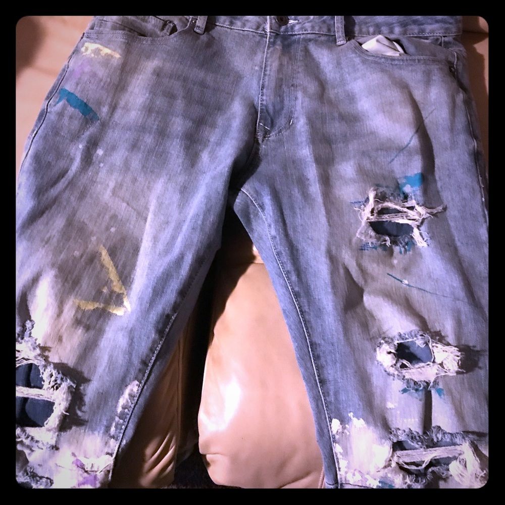 Used jeans